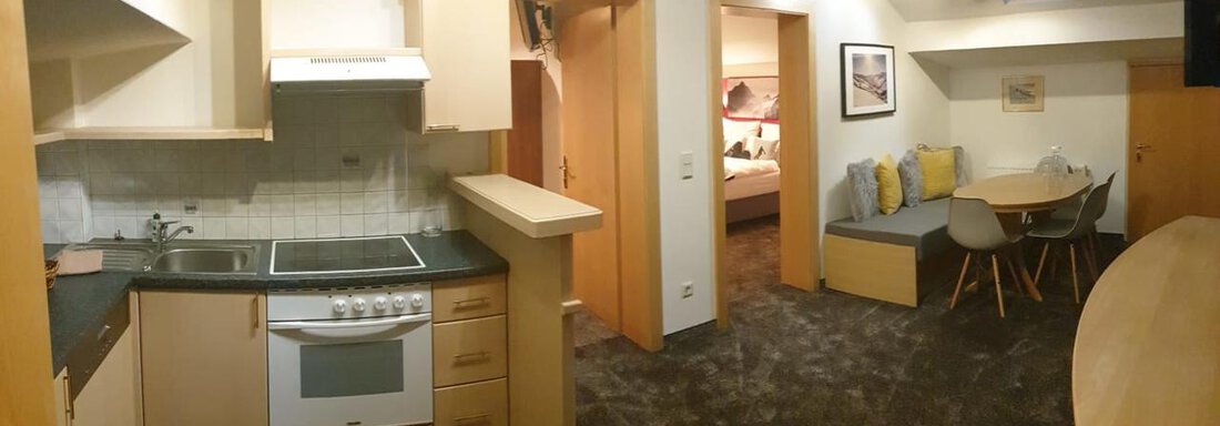 App Küche App Küche - Pension Bergheim - Obergurgl