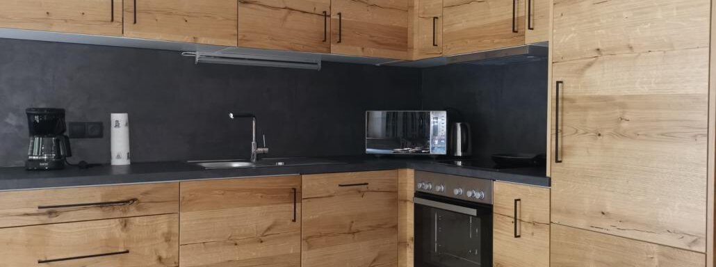 Küche Top 1 - Appartements Bergland - Ochsengarten