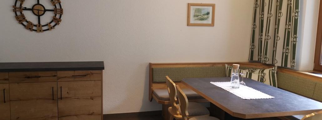 Essbereich TOP 1 - Appartements Bergland - Ochsengarten