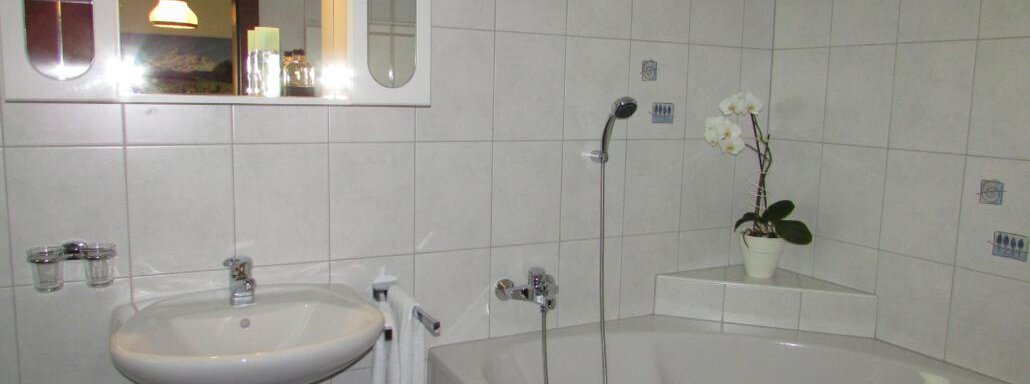 Badezimmer TOP 1 - Appartements Bergland - Ochsengarten