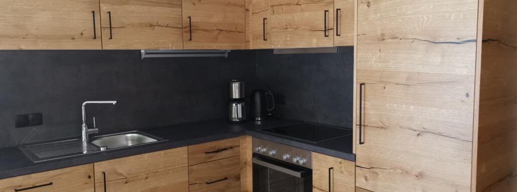 Küche TOP 2 - Appartements Bergland - Ochsengarten