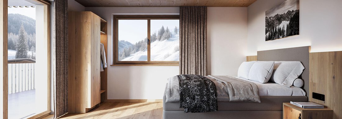 Schlafzimmer-L - Feelfree Apartments Ochsengarten - Ochsengarten