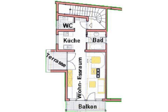 Plan - Anton's Appartements - Oetz