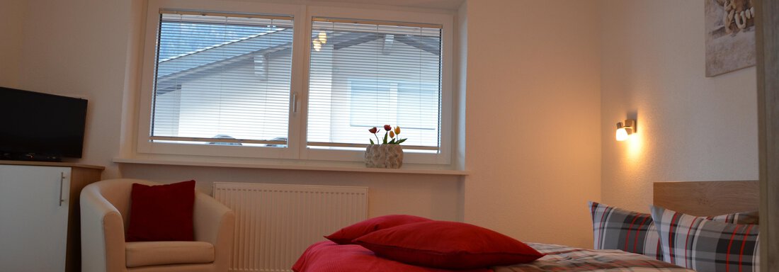 Schlafzimmer Schlafzimmer - Appartement Alpenglühn - Oetz