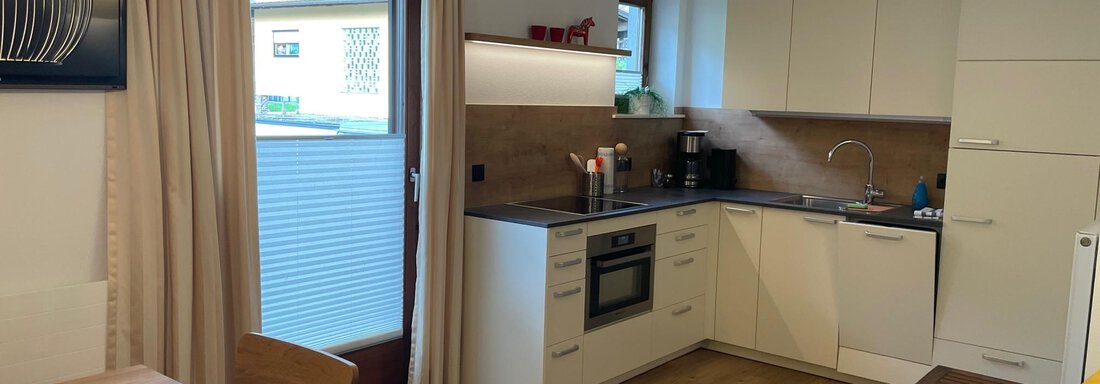 Wohnraum Appartement III Wohnraum Appartement III - Appartements Dorli Falkner - Oetz
