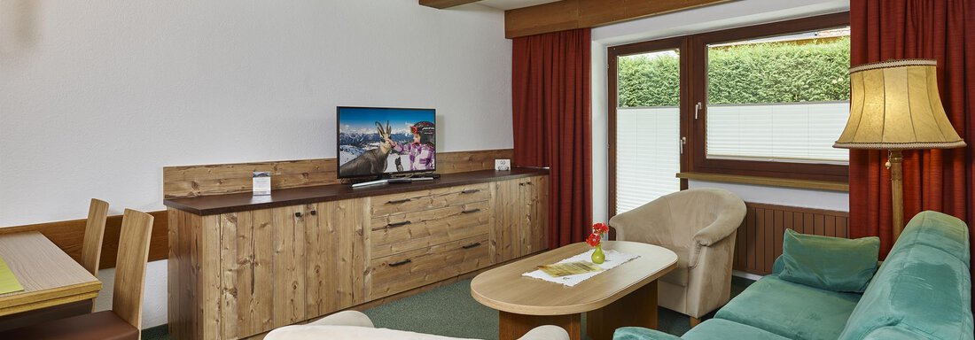 Wohnraum Appart Acherkogel - Apparthof Sunnwies - Oetz