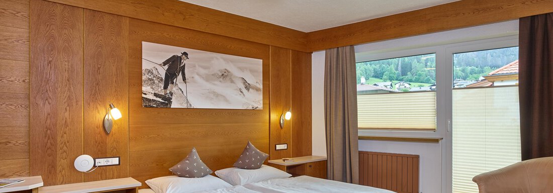 Schlafzimmer Appart Acherkogel - Apparthof Sunnwies - Oetz