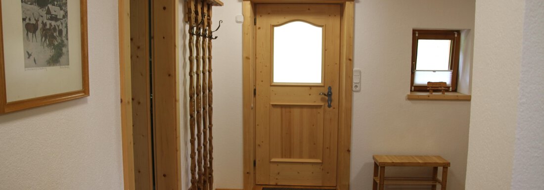 Hausgang - Bergbauernhof Burkert - Oetz