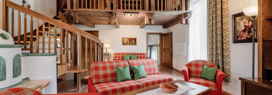 FEWO I Wohnzimmer - Ferienhaus Haid - Oetz