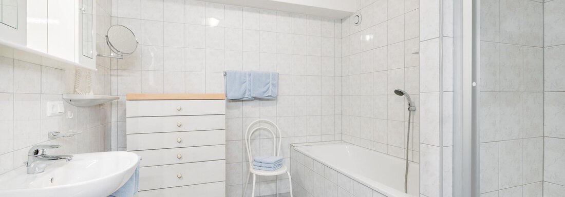 FEWO III Bad / Dusche - Ferienhaus Haid - Oetz