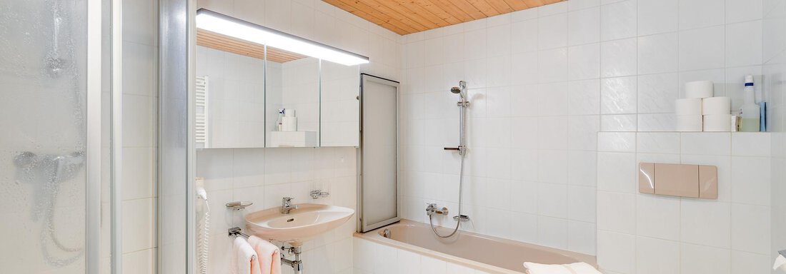 FEWO II Bad / Dusche - Ferienhaus Haid - Oetz