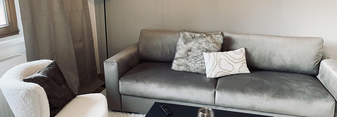 Wohnzimmer - Fina - Garten Maisonette - Oetz