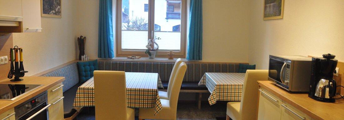 Living-kitchen cum Arnika Living-kitchen cum Arnika - Gästehaus Pfausler - Oetz