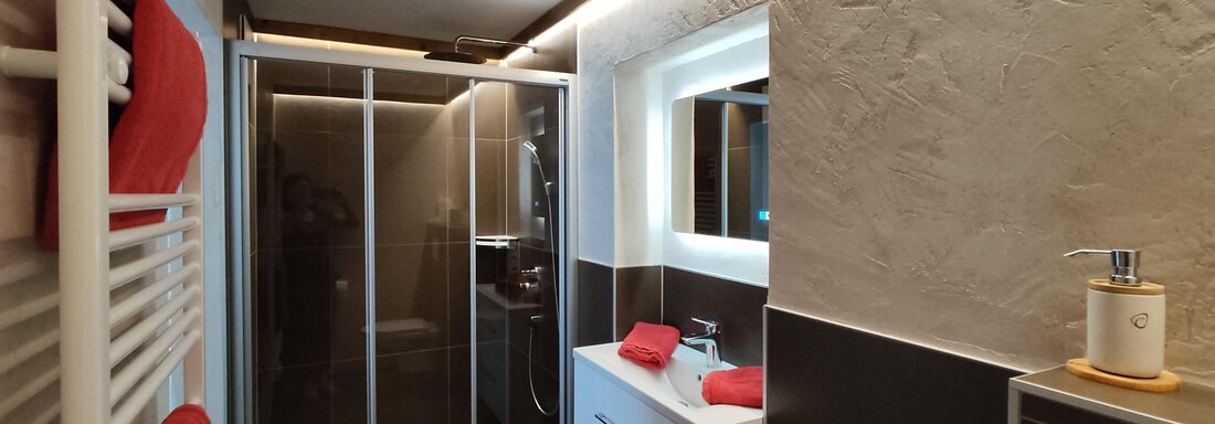 New bathroom - Gästehaus Pfausler - Oetz