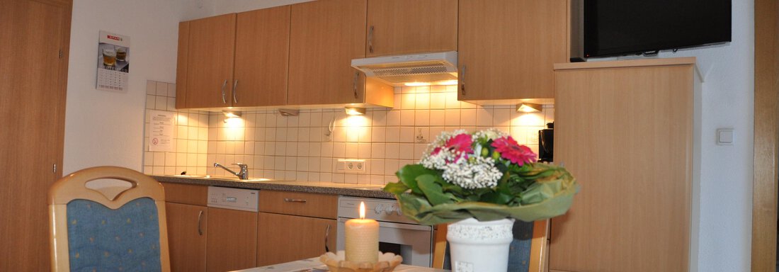 living kitchen alpenrose - Gästehaus Pfausler - Oetz