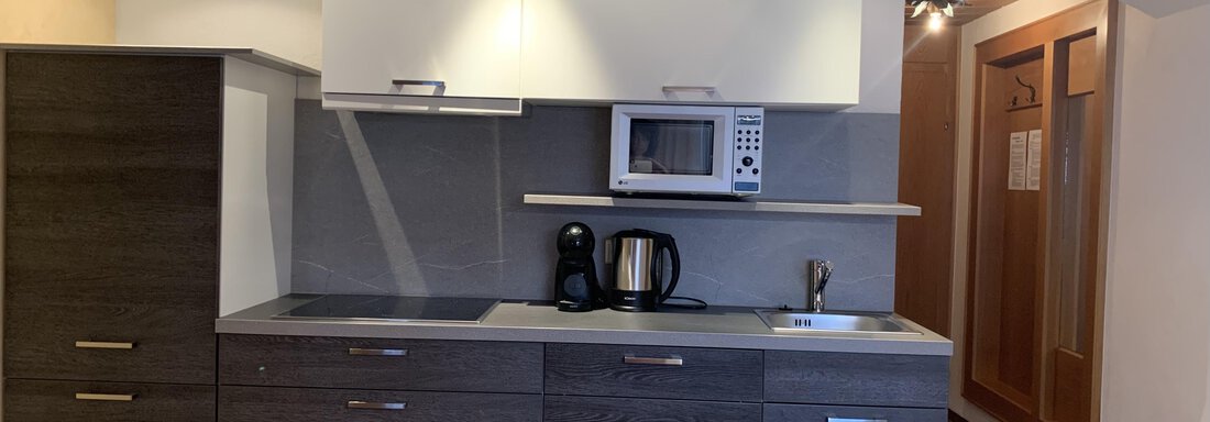 Wohnküche Appartement TOP I - Gästehaus Schrott - Oetz