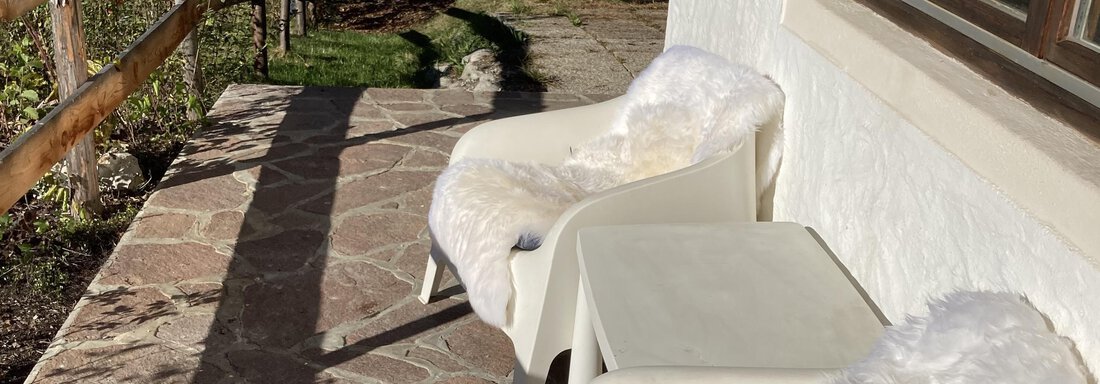 Terrasse - glückseligs Ferienwohnungen - Oetz