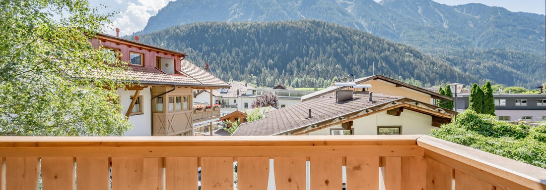 Aussicht vom Balkon - Haus Alpenblick - Oetz