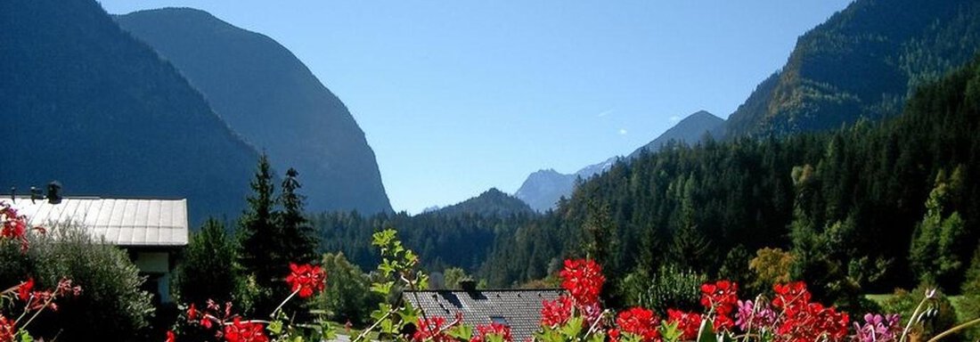 Blick vom Balkon_Haus Marita - Oetz