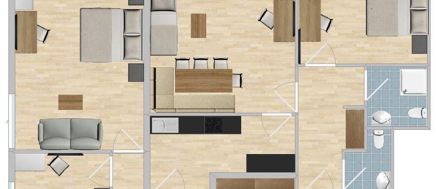 Skizze Apartement 3 - MYALPS Pure - Oetz