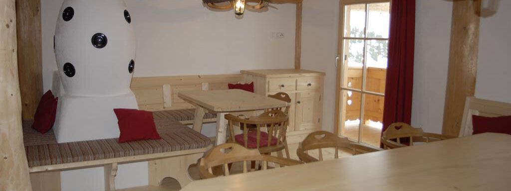 Wohnraum - Neue Kühtaile Alm - Oetz