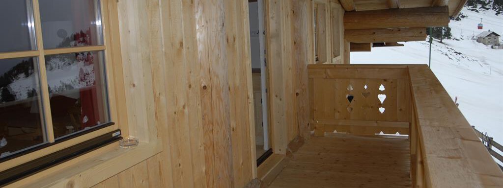 Balkon - Neue Kühtaile Alm - Oetz