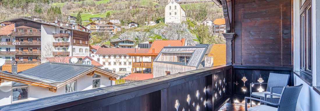 Zirbenzimmer Panorama I 2 - Posthotel Kassl - Oetz