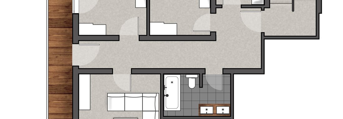 Appartement-Oetz-Urlaubsplatzl-Charmy-Grundriss Appartement-Oetz-Urlaubsplatzl-Charmy-Grundriss - Oetz