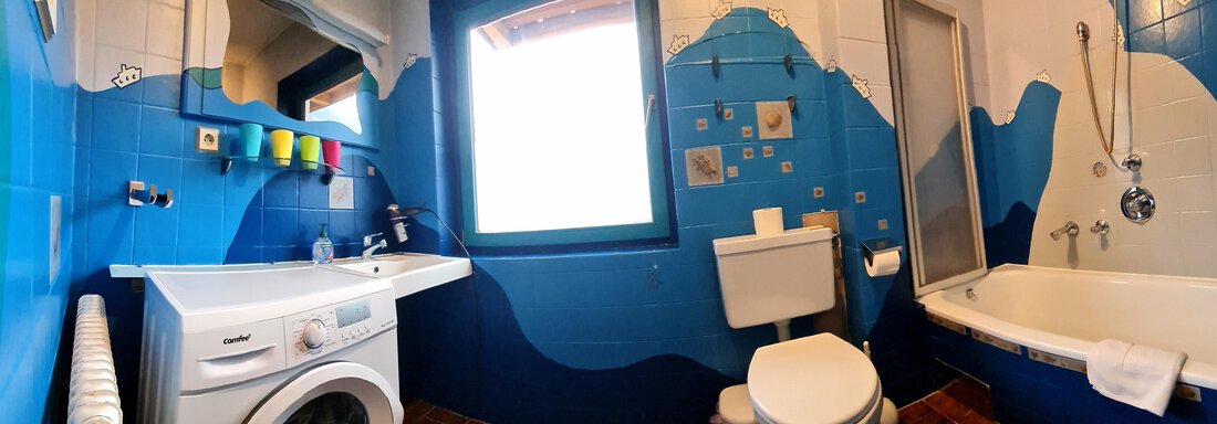 Badezimmer - Ferienwohnung Keil - Ötztal Bahnhof