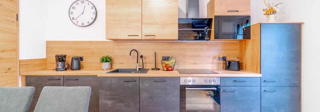 01-01-Kueche-Moritz - Oetztaler Lausbubenhaus Max & Moritz - Ötztal Bahnhof