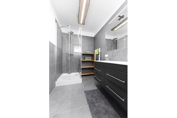 modernes Badezimmer - Appartement Alpen Flair - Sautens
