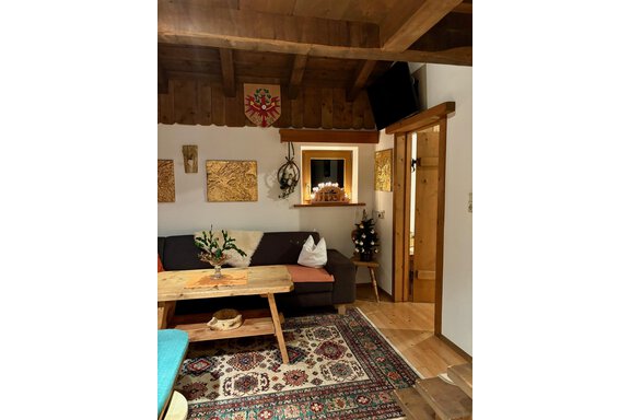 Cosy livingroom - Ferienhaus Alpina - Sautens