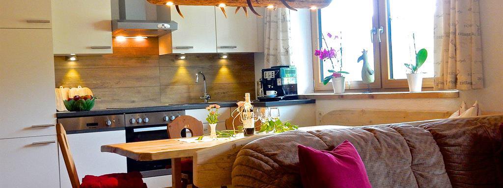 Wohnküche Wohnküche - Ferienhaus Alpina - Sautens
