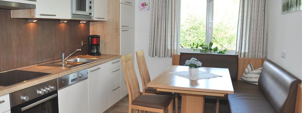 Wohnküche Wohnküche - Ferienwohnung Germana - Sautens