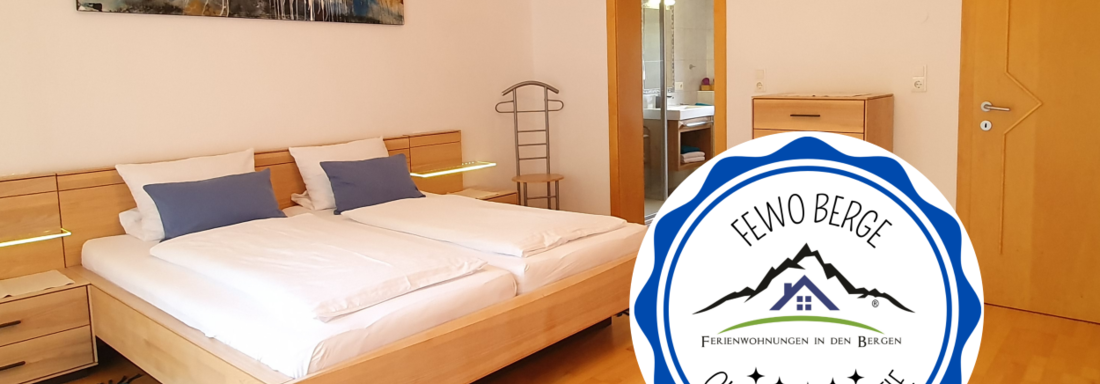 Bright bedroom with en-suite bathroom - Ferienwohnung "Zum Glück" - Sautens