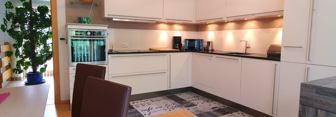 Comfortable kitchen - Ferienwohnung "Zum Glück" - Sautens