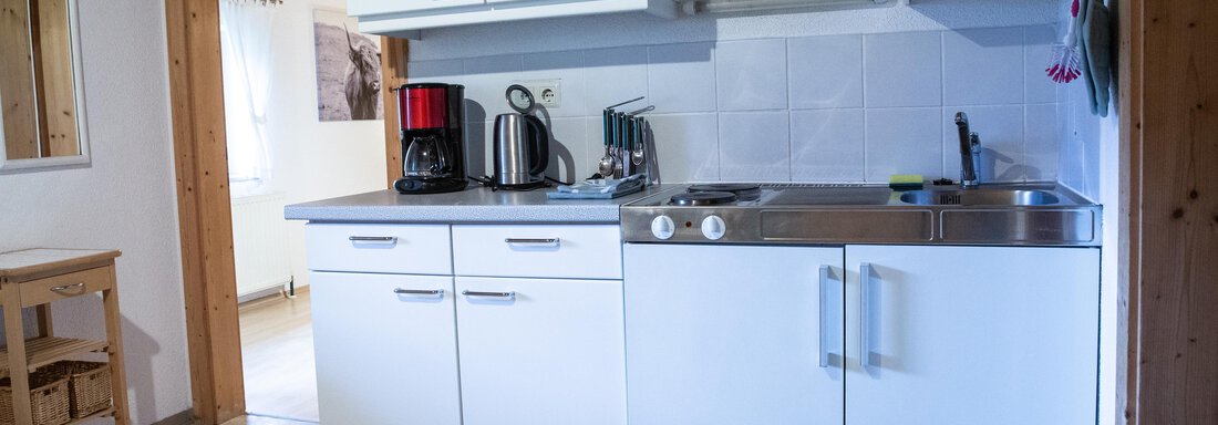 Küchenzeile - Ferienwohnungen Inka - Sautens