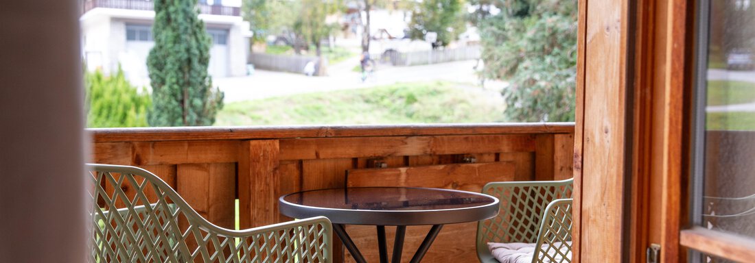 Balkon Südseite - Ferienwohnungen Inka - Sautens