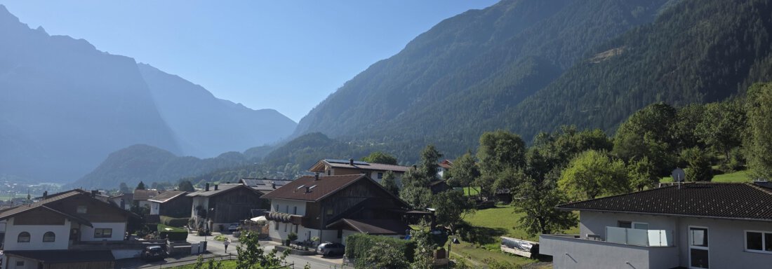 Ausblick vom Balkon - Gästehaus Fernblick - Sautens