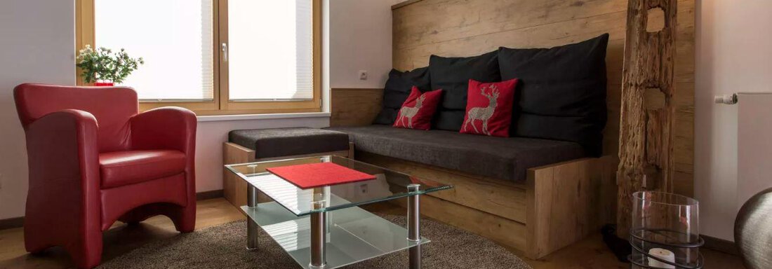 Master Suite Wildspitze Wohnbereich - Hotel Ritzlerhof****S - Sautens