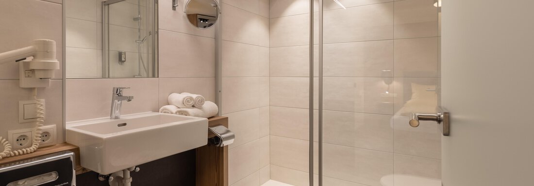 Badezimmer Junior Suite Deluxe - "stefan" Hotel - Sölden