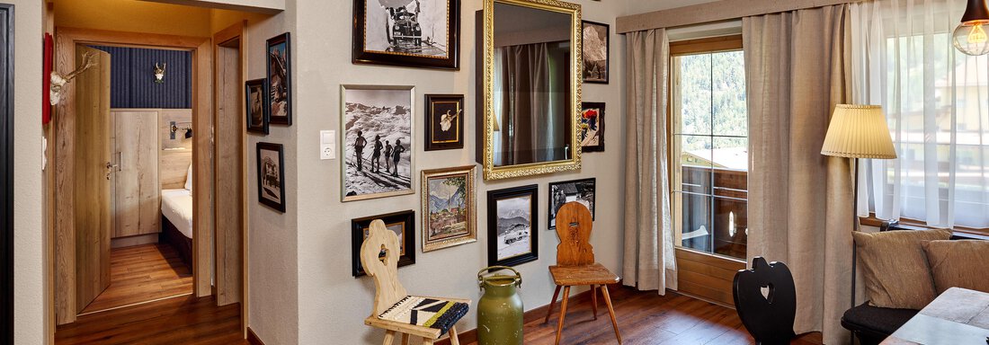 Wohnraum - A CASA Appartements Juwel - Sölden