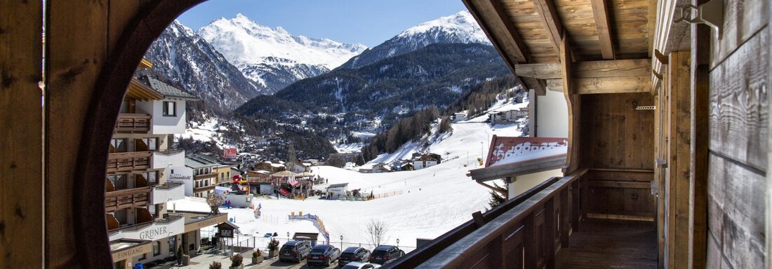 Alpen Juwel Blick auf Piste, Gaislachkogl - A CASA Appartements Juwel - Sölden