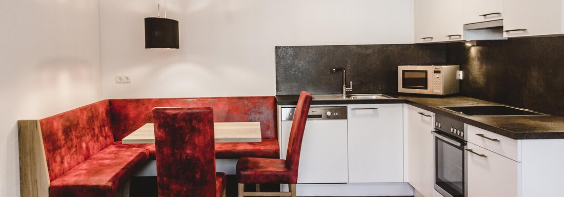 Alpen Juwel Top 4 Sitzecke, Küchenzeile - A CASA Appartements Juwel - Sölden