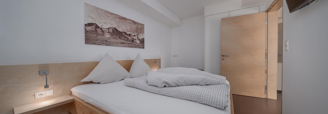 Schlafzimmer, Apart E - Apart Benedikt - Sölden