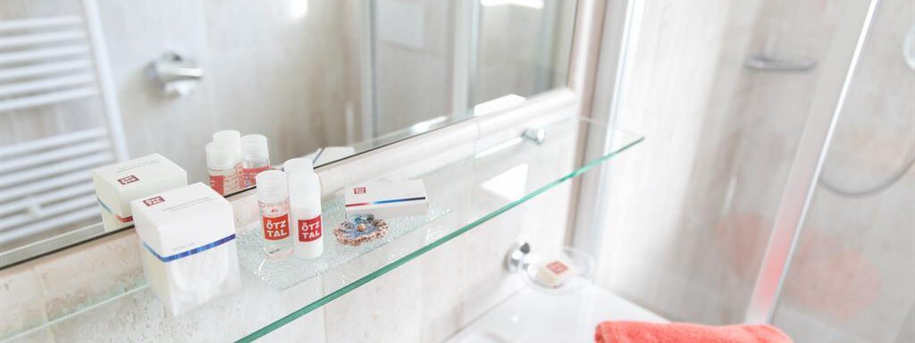 Badezimmer Low Budget Zimmer - Apart Carmen - Sölden