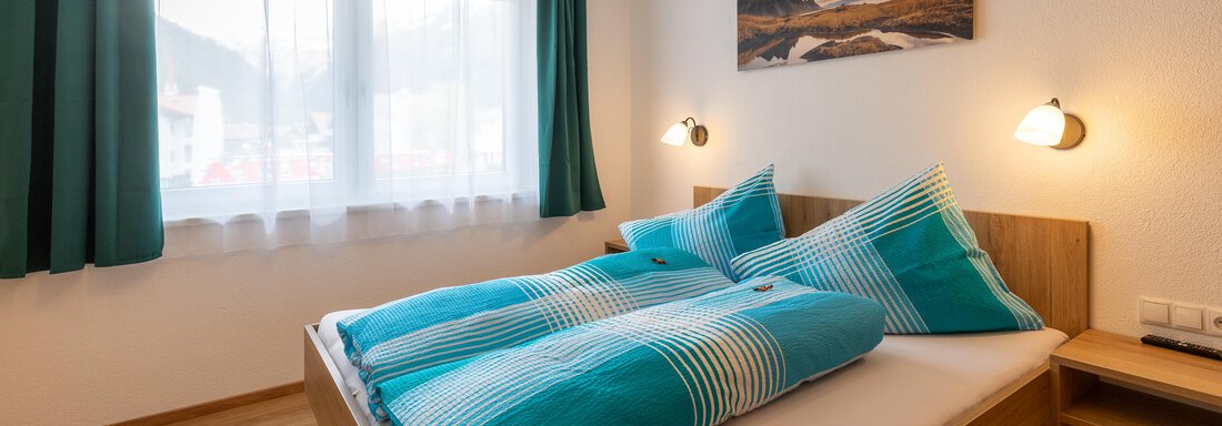 Schlafzimmer 2 Tobias App. - Apart Elluto - Sölden