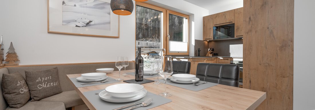 Wohnküche | © Andreas Ebermann Werbung&Fotografie (CC C) Wohnküche - Apart Manuel - Sölden