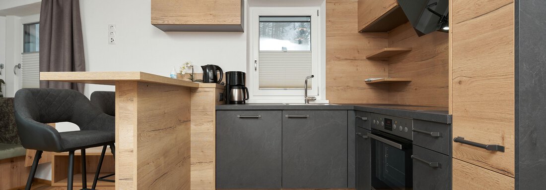 Küche - Apart Sunnhäusl - Sölden