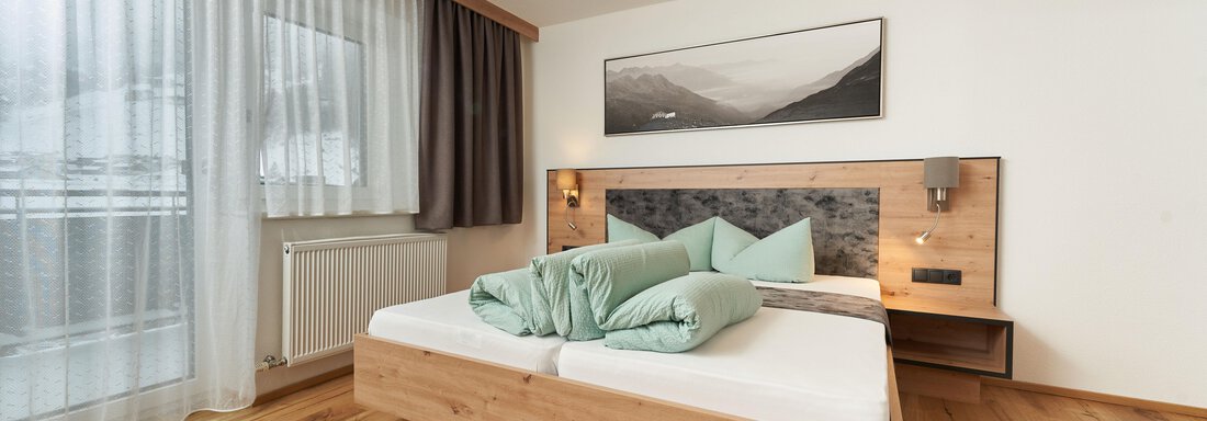 Schlafzimmer 1 Schlafzimmer 1 - Apart Sunnhäusl - Sölden